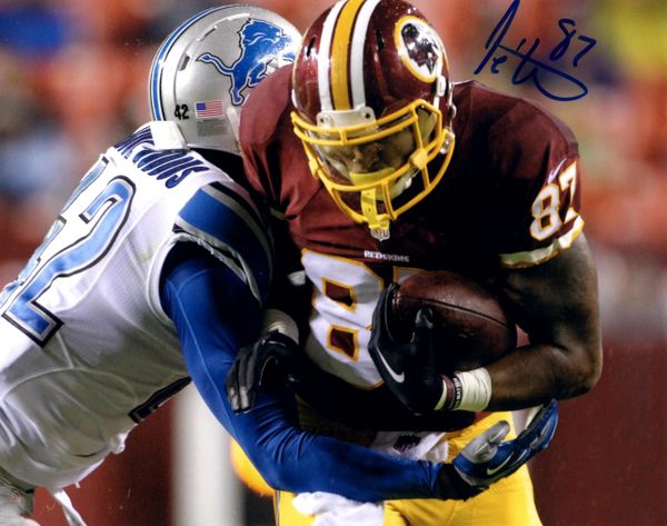 Je'Ron Hamm autograph 8x10, Washington Redskins