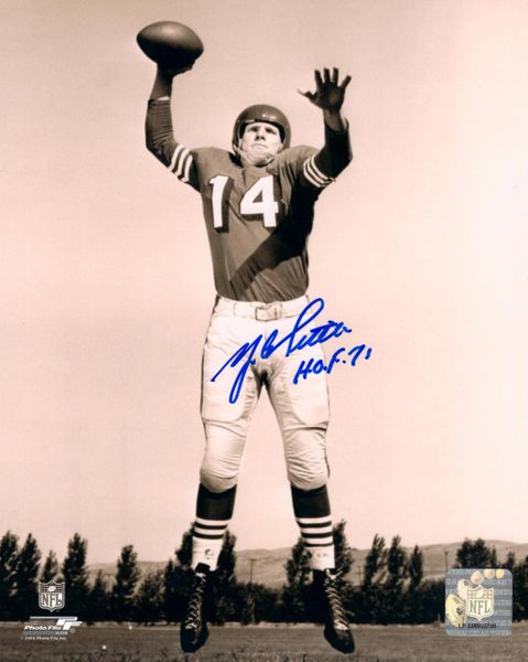 NFL Y.A. Tittle New York Giants Autographed 8x10 Photo or 