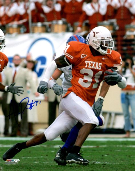 Aaron Ross autograph 8x10, Texas