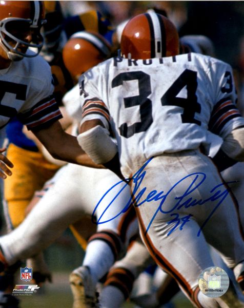 Greg Pruitt Cleveland Browns 8-1 8x10 Autographed Signed Photo - Certified  Authentic