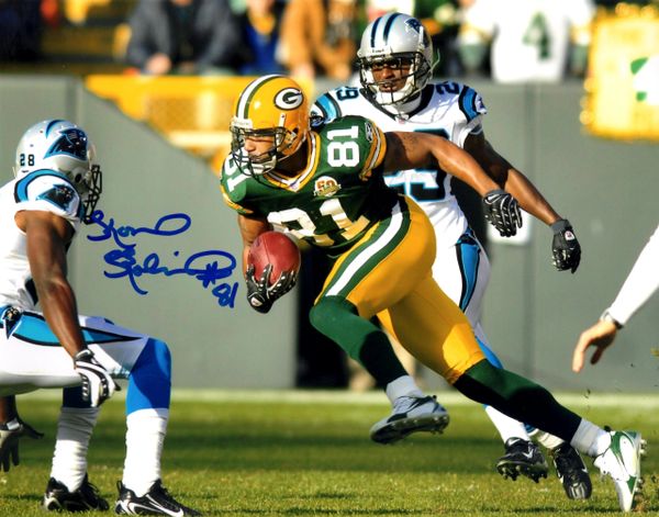 Koren Robinson autograph 8x10, Green Bay Packers