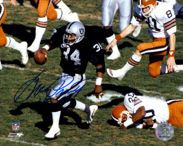 Greg Pruitt autograph 8x10, Oakland Raiders