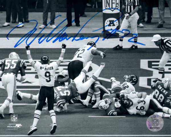 William Perry autograph 8x10, Chicago Bears