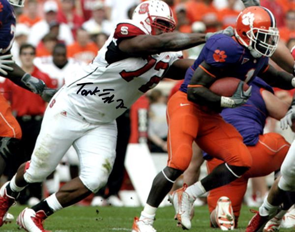 Tank Tyler autograph 8x10, North Carolina State