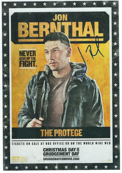 Jon Bernthal autograph 8x10, Grudge Match