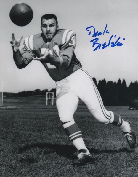 Dick Bielski autograph 8x10, Baltimore Colts