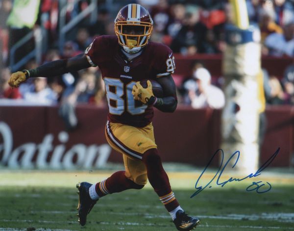 Jamison Crowder 80 autograph 8x10, Washington Redskins