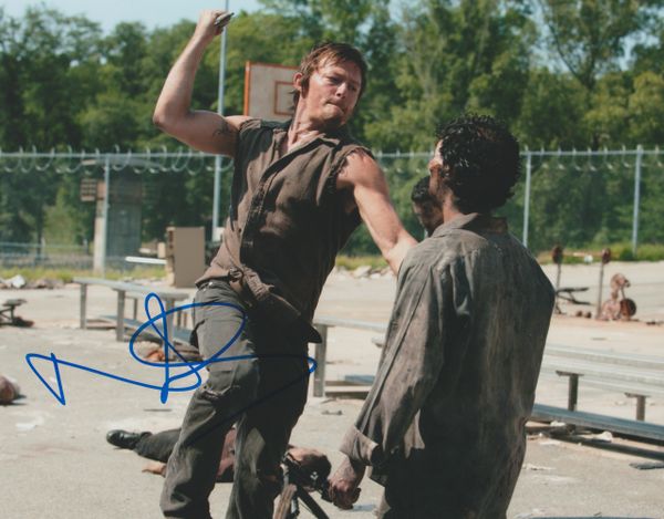 Norman Reedus autograph 8x10, TWD