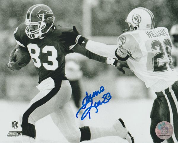 Andre Reed autograph 8x10, Buffalo Bills