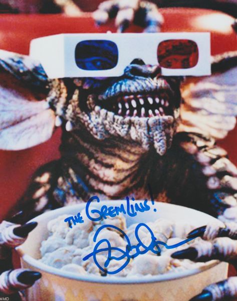 Mark Dodson autograph 8x10, The Gremlins