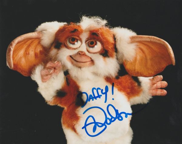Mark Dodson autograph 8x10, Daffy from Gremlins part 2