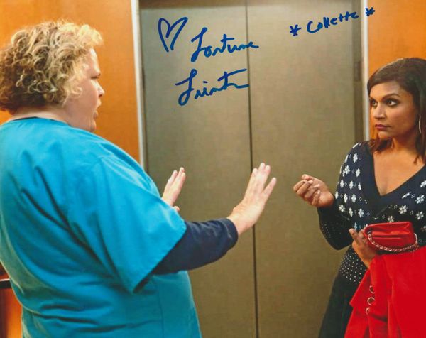 Fortune Feimster autograph 8x10, The Mindy Project