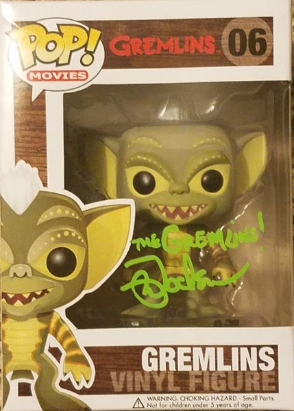 Mark Dodson autographed FUNKO pop, with inscription