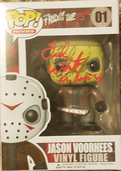 Ted White autograph FUNKO pop, with inscription