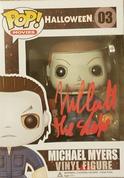 Nick Castle autograph FUNKO Pop, Michael Myers (The Shape)