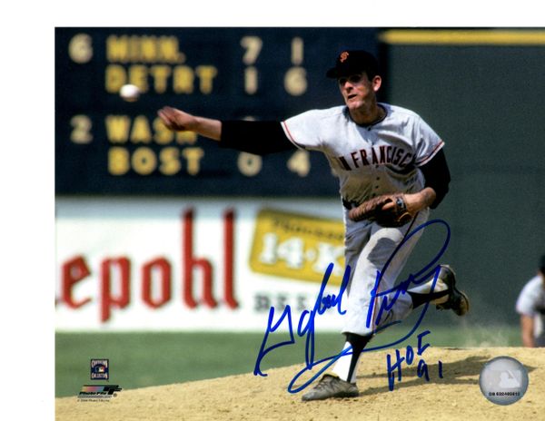 Gaylord Perry autograph 8x10, San Francisco Giants