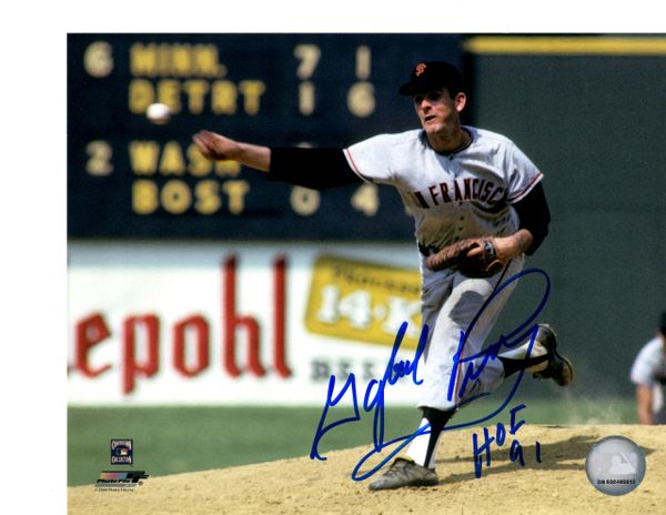 Gaylord Perry San Francisco Giants 300th Win 8x10 Photocard