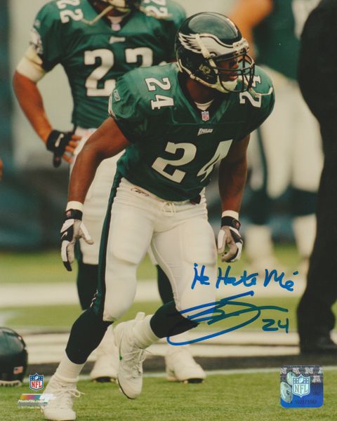Rod "He Hate Me" Smart autograph 8x10, Philadelphia Eagles