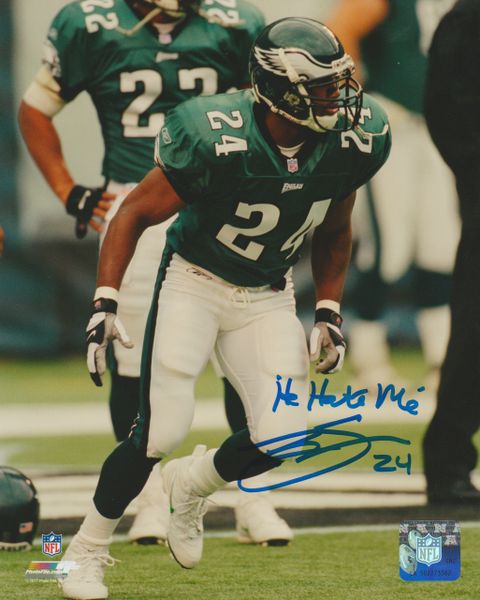 Rod 'He Hate Me' Smart autograph 8x10, Philadelphia Eagles