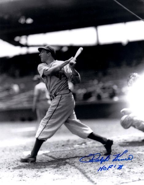 Ralph Kiner autograph 8x10, Pittsburgh Pirates, HOF 75