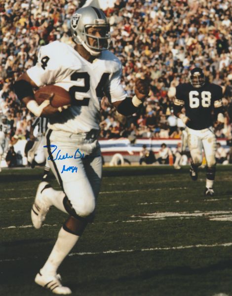 Willie Brown autograph 8x10, Raiders, Inscription: HOF 84