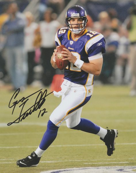 Gus Frerotte autograph 8x10, Minnesota Vikings