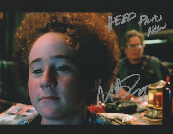 Matt Doherty autograph 8x10, So I Married An Axe Murderer, Cool Inscription!