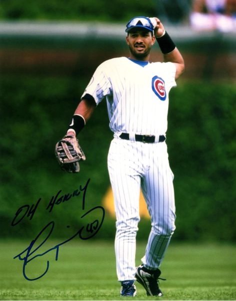 Lee Smith autograph 8x10, Chicago Cubs