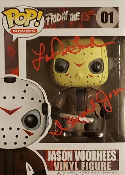 Lar Park Lincoln autograph Funko pop, Friday the 13th