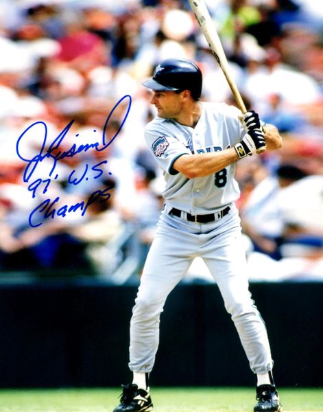 Jim Eisenreich autograph 8x10, Florida Marlins w/ inscription