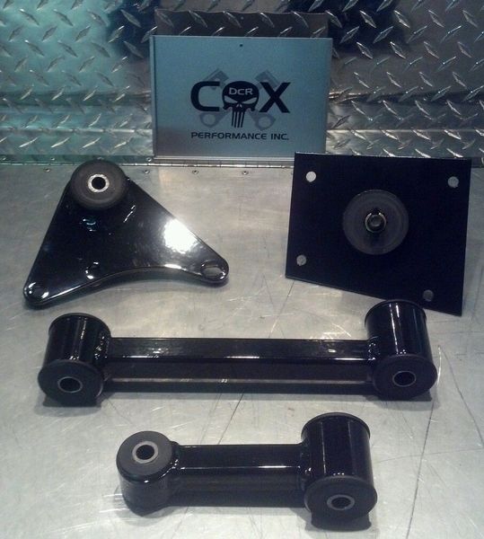 Engine Mount Engine and Transmission Mount Kit DCR Urethane Mounts