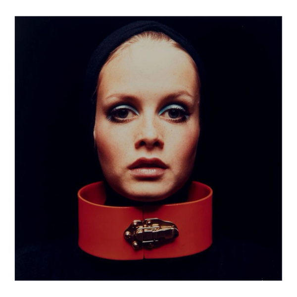 Vintage Bert Stern Photograph Print of Fashion Icon Twiggy