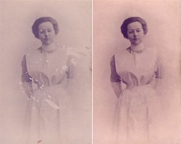 Photo restoration.