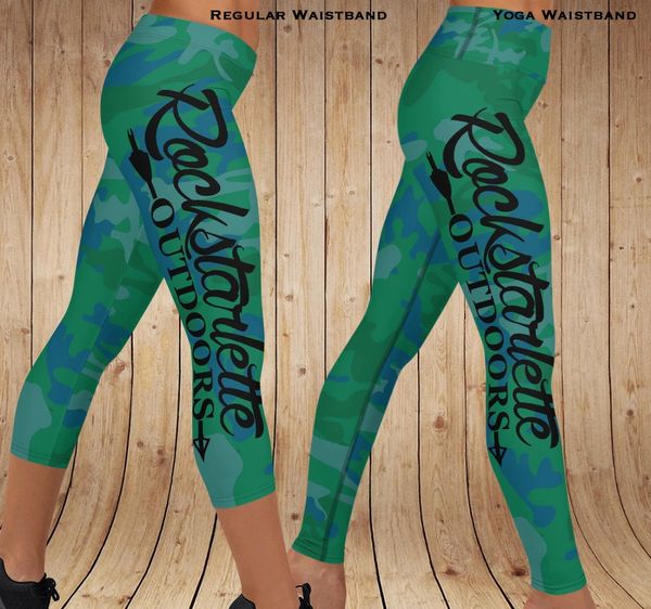 camo capri workout leggings