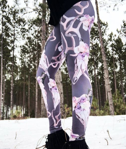 Camo deer outlet leggings