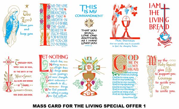 Special Offer Mass Cards 1 (for the Living)