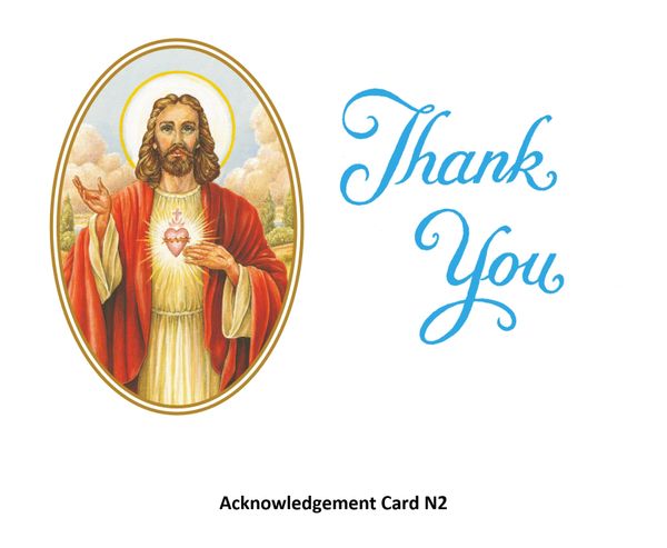 Acknowledgement Card N2