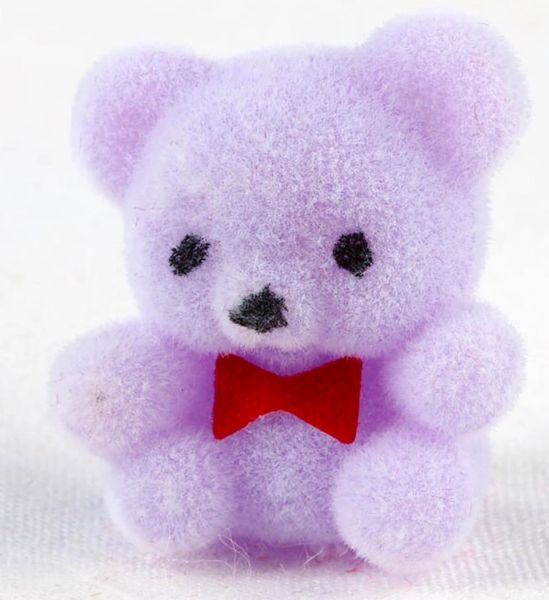 darice flocked bears