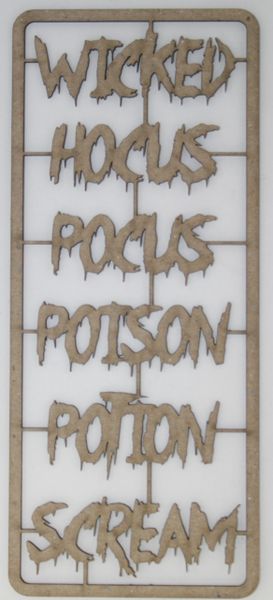 Wicked Halloween Word Mix | Southern Ridge Trading Company