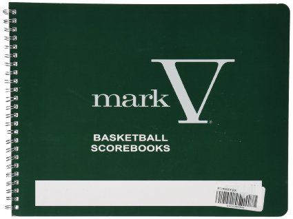 Mark V Basketball Score Book