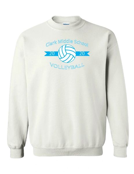 Clark Volleyball Crewneck Sweatshirt | Hoosier Sports