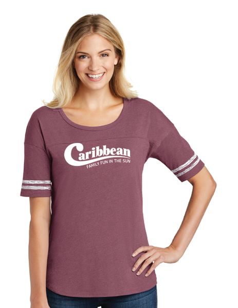 Caribbean Pools District ® Women’s Scorecard Tee