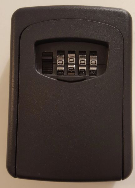 Key Access Lock Box - Wall Mounted Lock Box (Heavy Duty 4-Digit Combination Lock Box)