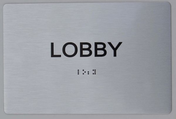 LOBBY ADA SIGN - The sensation line