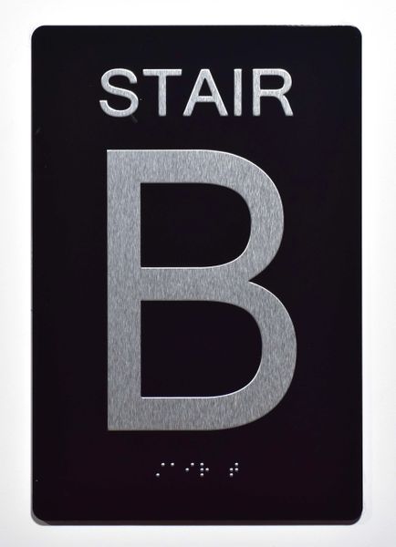 STAIR B SIGN