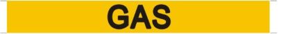 Set of 5 PCS- GAS SIGN (STICKER 1X8)