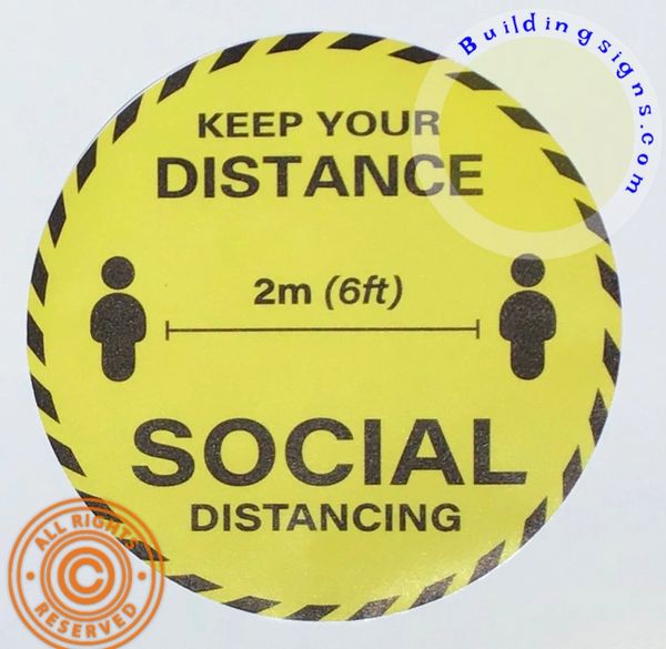 THE SOCIAL DISTANCING SIGN