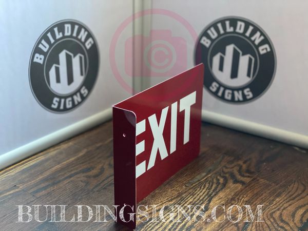 EXIT HALLWAY SIGN (ALUMINUM SIGNS 7X10)