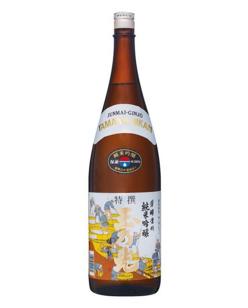 Sakè giapponese 720ml, Tamanohikari Junmai Ginjo Tokusen Sake