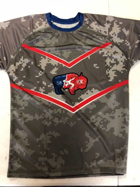 Digi Camo USA Buffalo Dri-Fit Tee